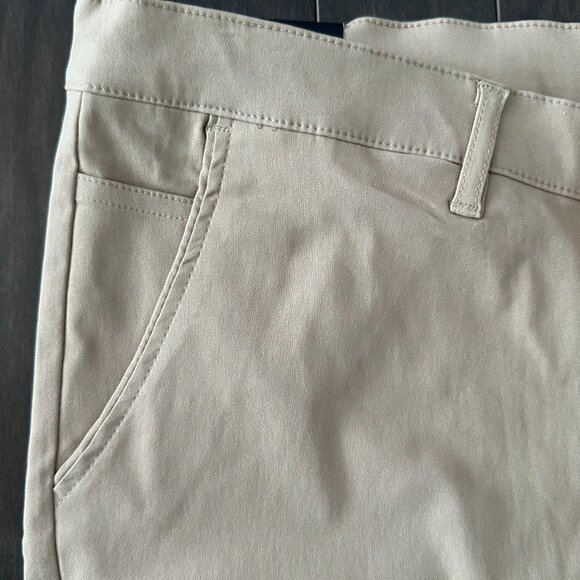 Galaxy by Harvic Men's Stretch Beige Chino Pants 38 x 30 *NWT* - Picture 4 of 16